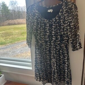 PRINTED BA&SH MINI DRESS